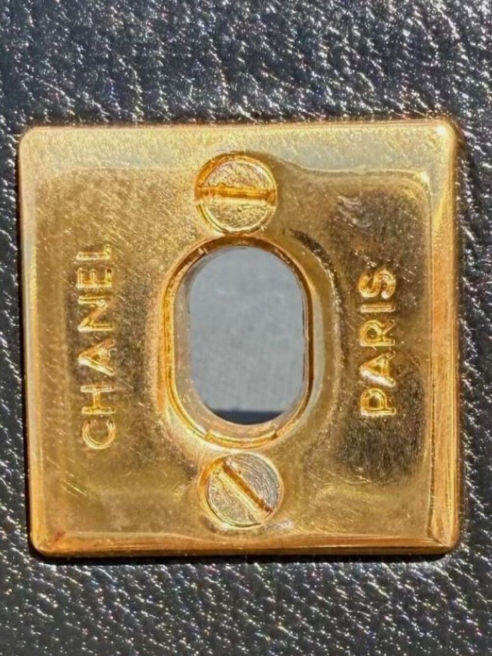 Vintage Chanel Black Lambskin Mini Single Flap Handbag - Picture 11 of 13